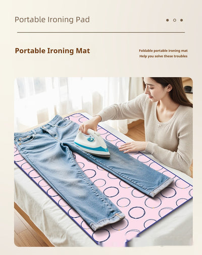 Plancha Compacta Plegable para Ropa con Protector Térmico - Image 11