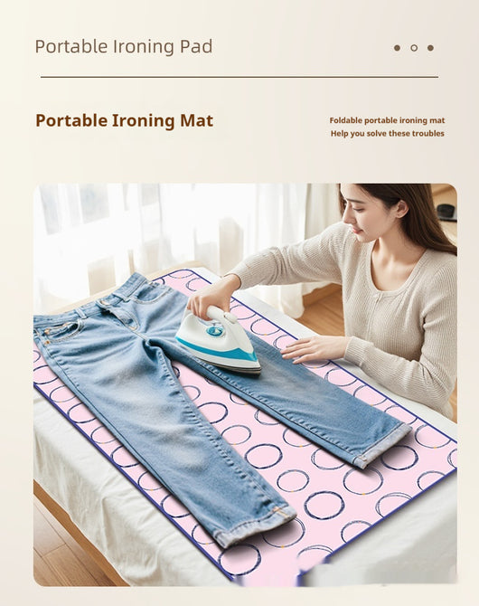 Plancha Compacta Plegable para Ropa con Protector Térmico - Image 11