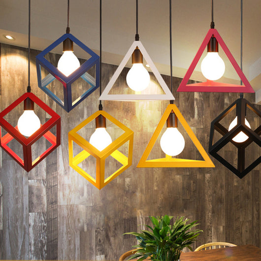 Lámpara Colgante de Tres Focos Diseño Moderno Minimalista - Image 5