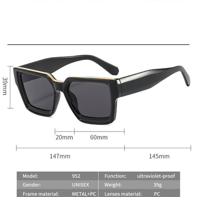 Gafas de Sol Cuadradas con Protección UV - Image 9