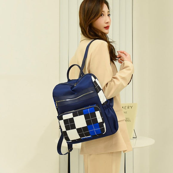 Mochila Oxford Casual para Mujer - Diseño Versátil y Resistente