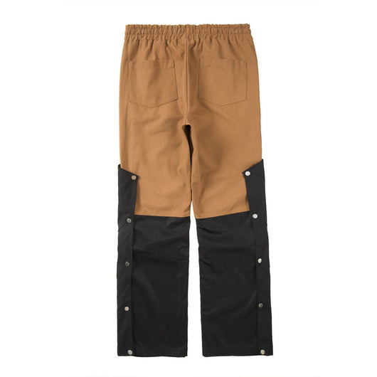 Pantalón de Botones con Efecto Dos Piezas - Image 10