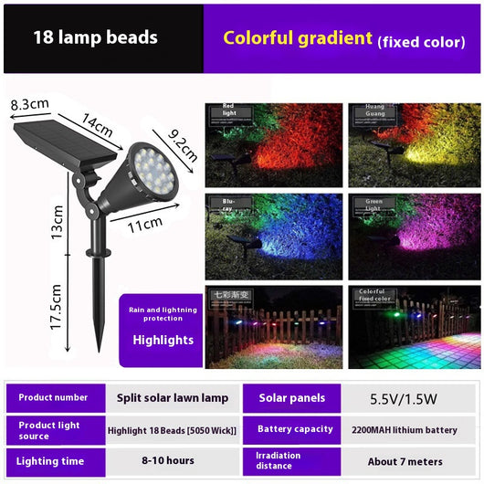 Lámpara Solar LED para Jardín - Iluminación Exterior Súper Brillante e Impermeable - Image 13