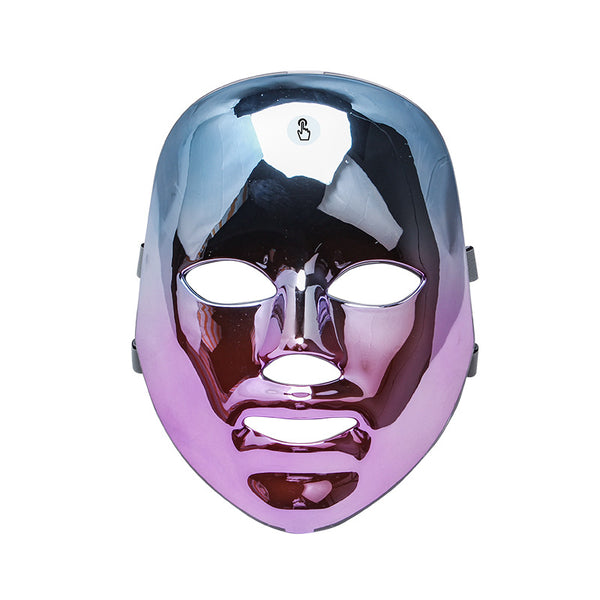 Mascarilla LED Facial Recargable - Tratamiento de Acné y Pecas con Luz de Colores