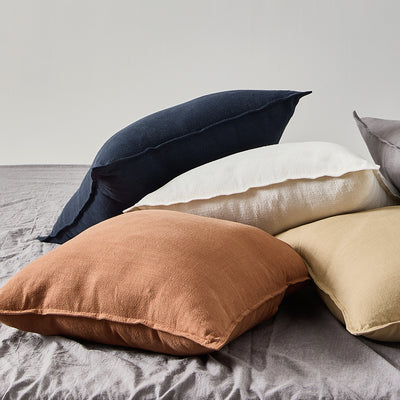 Almohada de Algodón y Lino Puro - Diseño Minimalista Moderno - Image 11