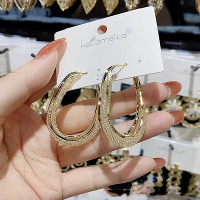 Aretes de Plata 925 Diseño Exagerado con Cierre de Aguja - Image 8