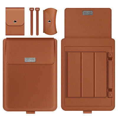 Funda de Cuero para Laptop - Protección Profesional y Estilo - Image 5