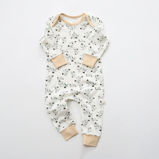 Enterizo de Algodón con Cuello y Estampado para Bebé - Image 15
