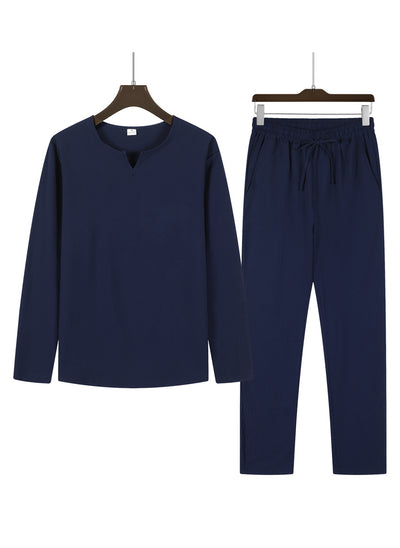 Traje Casual Hombre con Cintura Elástica y Bolsillos - Image 9