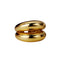 Anillo de Plata 925 Doble Capa Geométrica Apilable