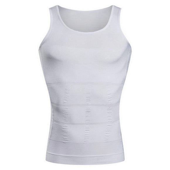 Chaleco Modelador de Alta Densidad 70D para Hombre - Efecto Vientre Plano
