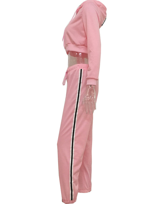 Conjunto Deportivo de Algodón con Sudadera Capucha y Pantalón Recto - Personalizable con Logo - Image 6