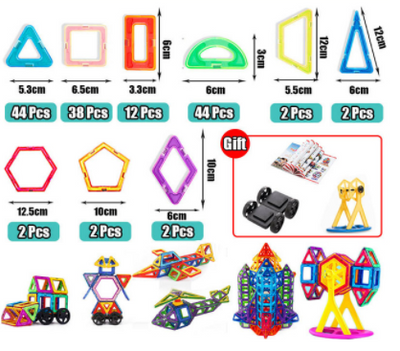 Bloques Magnéticos para Construcción Infantil - Set Educativo - Image 20