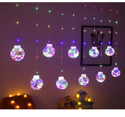 Cortina de Luces LED Navideñas Cuento de Hadas - Image 3