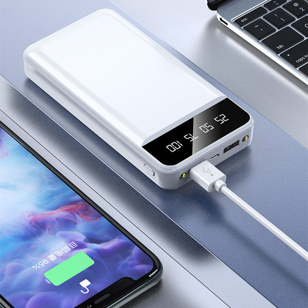 Batería Portátil 20000 mAh Ultra Ligera y Elegante