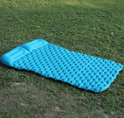 Colchón Inflable Doble para Camping y Playa - Cómodo Descanso al Aire Libre - Image 10