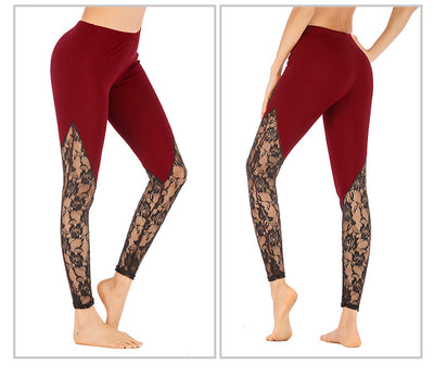 Leggings de Yoga con Detalles Patchwork - Image 2