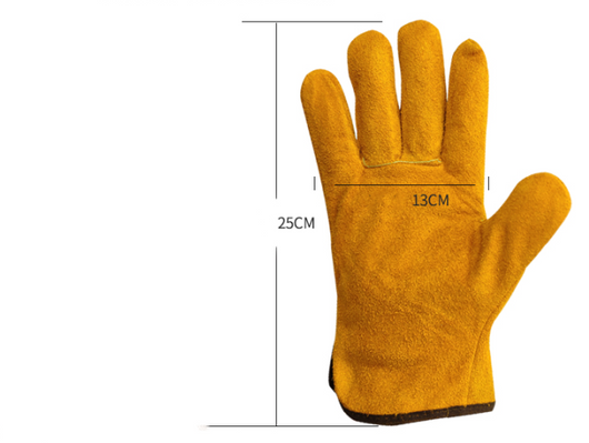 Guantes de Soldadura de Cuero Resistentes al Calor Extremo - Image 9
