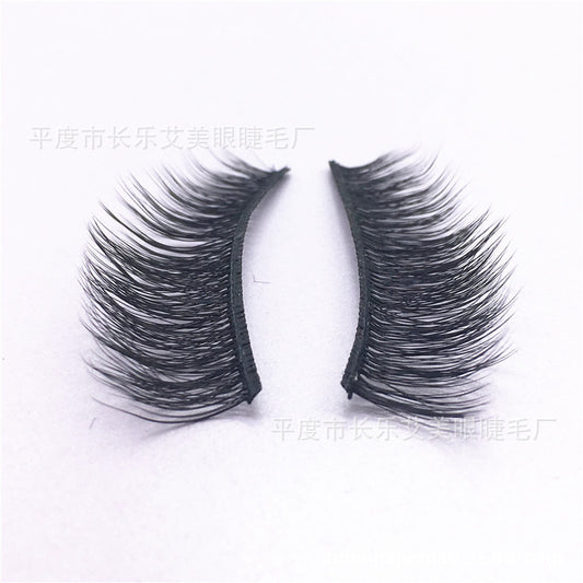 Pestañas Postizas 3D Natural Efecto Cola Elongación - Cabello de Visón Puro Hecho a Mano - Image 2
