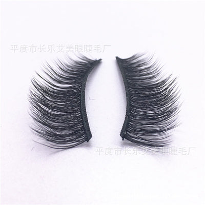 Pestañas Postizas 3D Natural Efecto Cola Elongación - Cabello de Visón Puro Hecho a Mano - Image 2
