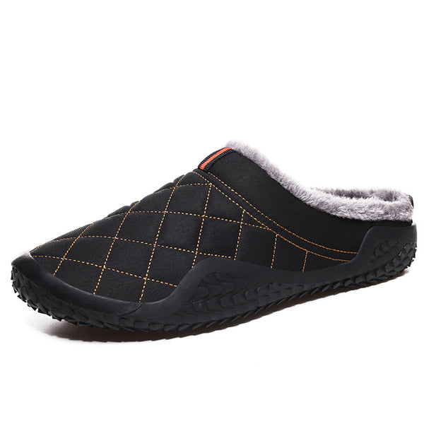 Pantuflas Térmicas de Algodón para Hombre con Suela Gruesa - Image 27