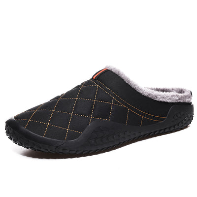 Pantuflas Térmicas de Algodón para Hombre con Suela Gruesa - Image 27