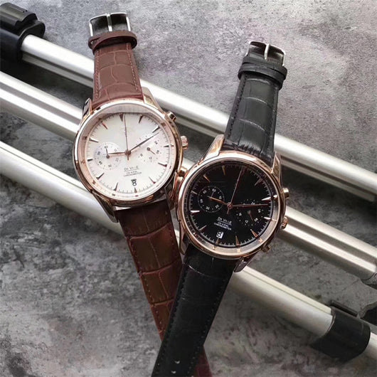 Reloj de Cuarzo para Hombre con Cuero Impermeable - Image 2