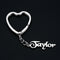 Personalized Keychain with Engraved Name and Monogram for Men and Women