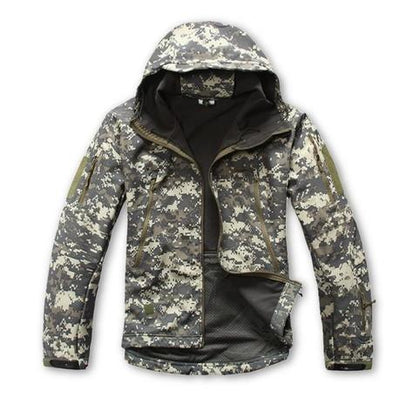 Chaqueta Táctica Shark Skin Softshell V 4.0 - Impermeable Militar con Capucha - Image 17