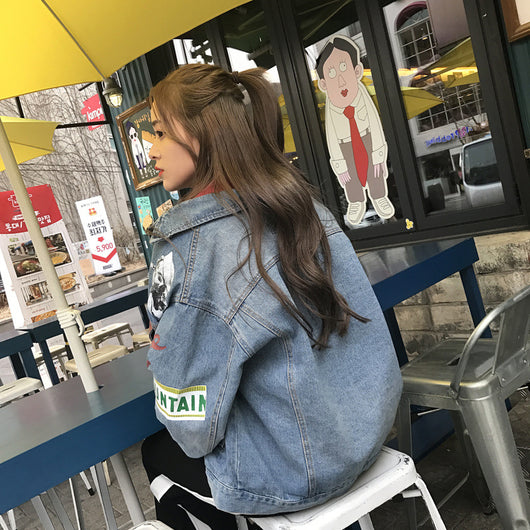 Chaqueta Denim Harajuku - Image 3