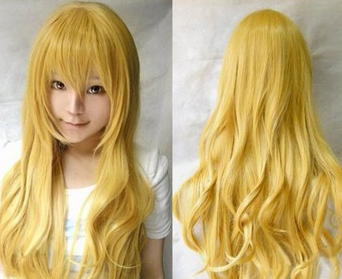 Peluca Rizada de Seda Térmica 80cm - Cabello Largo y Voluminoso - Image 9