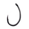 Anzuelo de Pesca Matt Black Vientre Ancho Ángulo Abierto