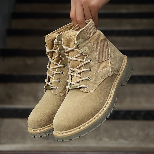 Botas Retro Británicas Altas para Hombre - Estilo Tool - Image 2