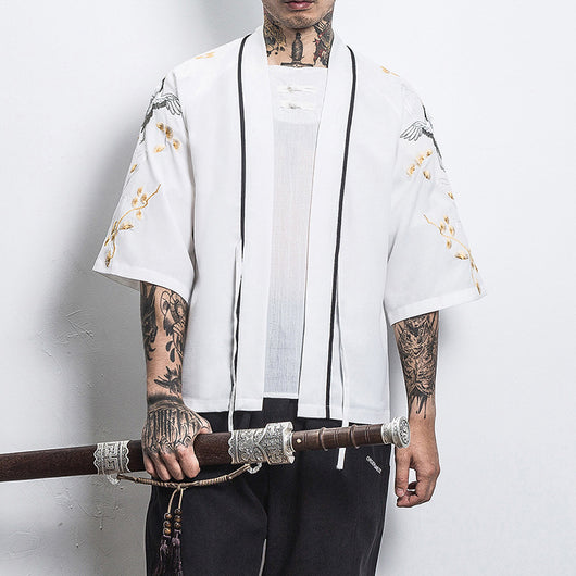 Abrigo Hanfu de Manga 3/4 Ligero - Image 6