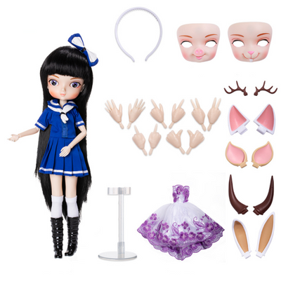Muñeca Articulada BJD Europea y Americana de Resina - Image 11