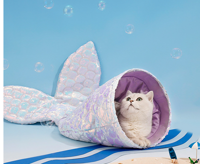 Nido Gato Sirena Abrigado para Invierno 3D - Image 14