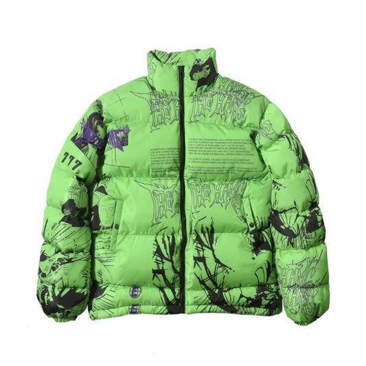 Chaqueta de Invierno con Múltiples Bolsillos