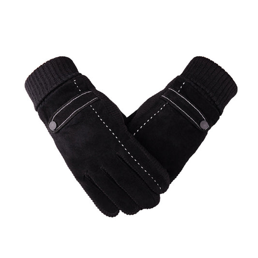 Guantes de Terciopelo a Prueba de Viento para Pantalla Táctil