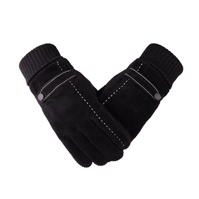 Guantes de Terciopelo a Prueba de Viento para Pantalla Táctil