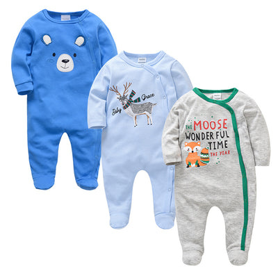 Enterizo Infantil de Manga Larga Estampado - Primavera y Otoño - Image 19