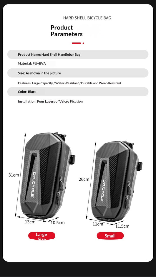 Bolsa Colgante Impermeable de Gran Capacidad para Patinetes Eléctricos - Image 8