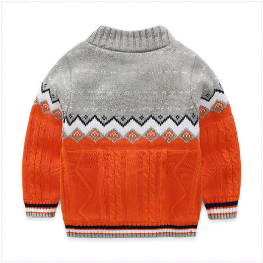 Cardigan Tejido Grueso para Niños - Suéter Cálido y Acogedor - Image 13