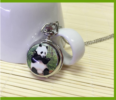 Reloj de Bolsillo Cerámica Panda Tesoro Nacional - Image 6