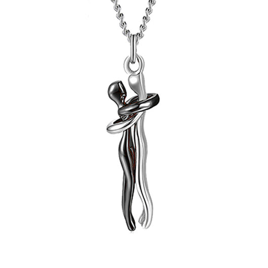 Collar Abrazo de Amor - Joyería Unisex para Parejas - Image 4