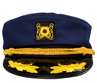 Gorra Náutica Retro Coreana Azul Marino Unisex - Image 4