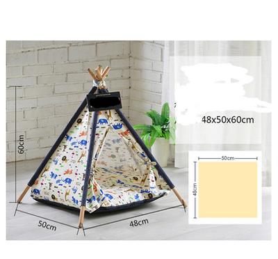 Cama Desmontable para Mascotas de Todas las Estaciones - Image 4