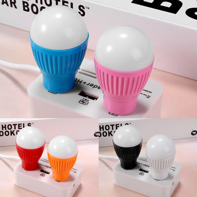 Lámpara LED USB Portátil - Luz Nocturna Recargable