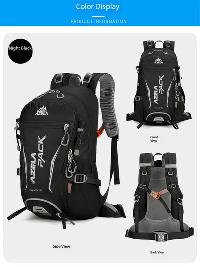 Mochila de Senderismo AZELA 30L Naranja - Resistente para Trekking y Montañismo - Image 41