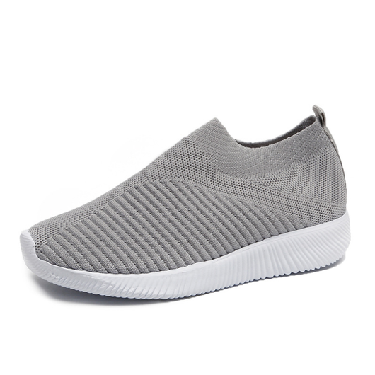Zapatillas Deportivas Coreanas Talla Grande Tejido Volador Casual - Image 6