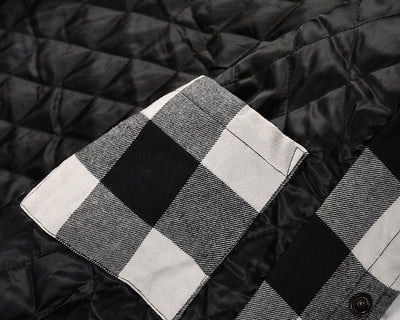 Chaqueta Cuadros Hombre y Mujer - Algodón Suelta y Cómoda - Image 8